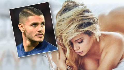 Vợ yêu của Icardi khoe bầu ngực ngoại cỡ trên truyền hình