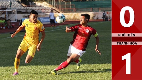 Phố Hiến 0-1 Thanh Hóa