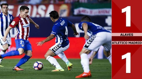 Alaves 1-1 Atletico Madrid