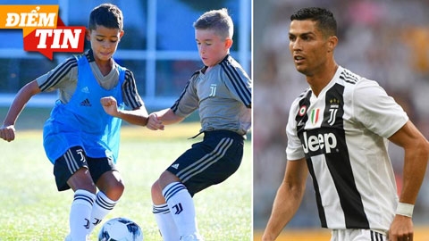 Điểm tin 1/11: Con trai Ronaldo lập kỷ lục ghi bàn ở đội U9 Juventus