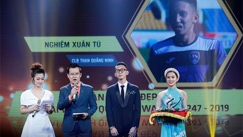 Chiêm ngưỡng bàn thắng đẹp nhất V.League 2019 của Nghiêm Xuân Tú