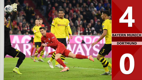  Bayern Munich 4-0 Dortmund