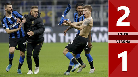 Inter 2-1 Verona