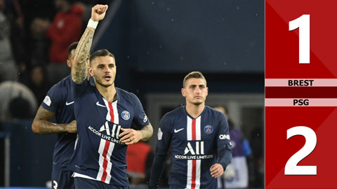 Brest 1-2 PSG