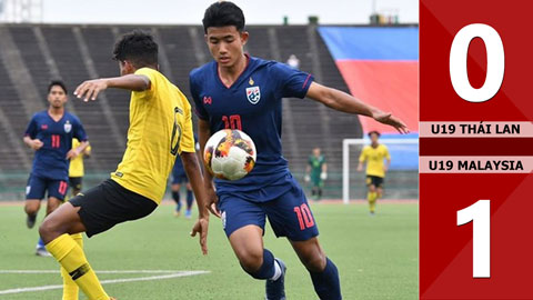 U19 Thái Lan 0-1 U19 Malaysia