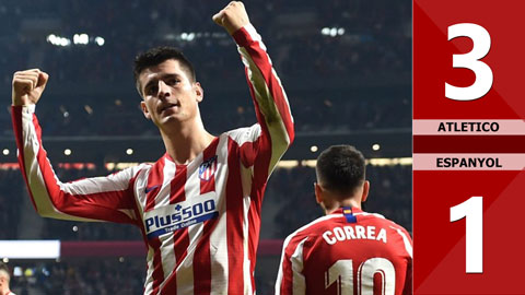 Atletico 3-1 Espanyol