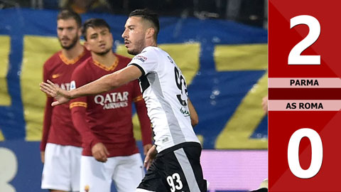 Parma 2-0 AS Roma