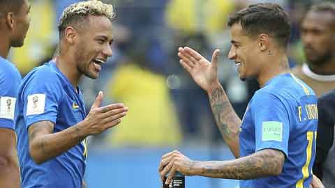 Barca không phải đội bóng Neymar và Coutinho yêu thích khi còn nhỏ