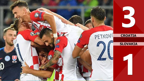 Croatia 3-1 Slovakia