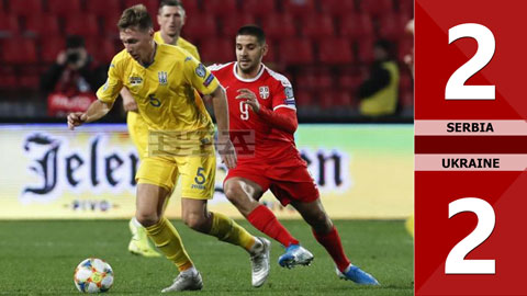 Serbia 2-2 Ukraine