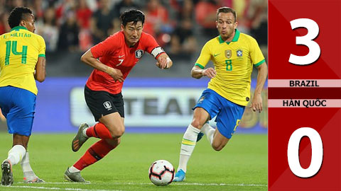 Brazil 3-0 Hàn Quốc