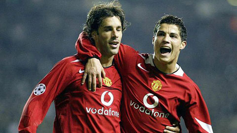 Ngày Van Nistelrooy khiến Ronaldo bật khóc