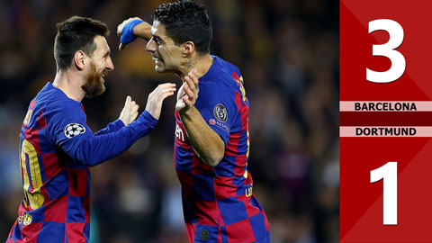 Barca 3-1 Dortmund: Messi vượt Ronaldo, lập kỷ lục trong trận đấu thứ 700