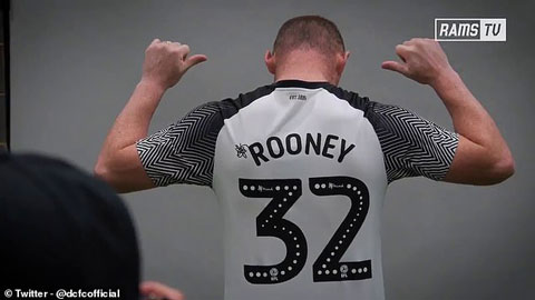 Rooney ra mắt  Derby County trong vai trò đặc biệt