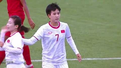 Tuyết Dung lập công (Nữ Việt Nam 1-0 Nữ Indonesia)