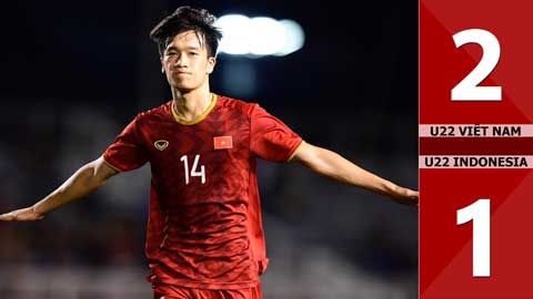 U22 Việt Nam 2-1 U22 Indonesia