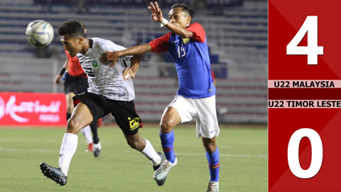 U22 Malaysia 4-0 U22 Timor Lester