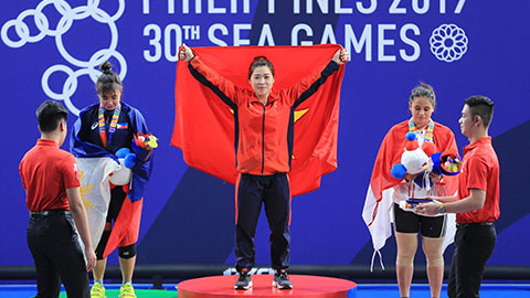 Hoàng Thị Duyên giành HCV và lập kỷ lục SEA Games