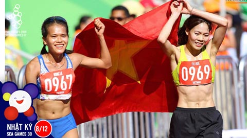 Nhật ký SEA Games 8/12: Điền kinh Việt Nam liên tiếp gặt Vàng