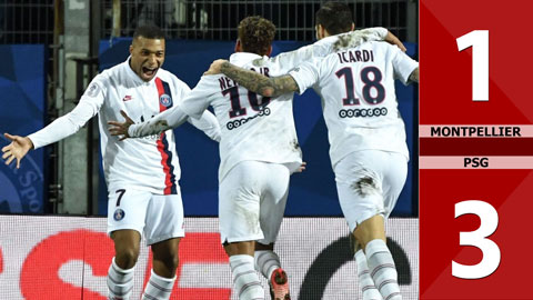  Montpellier 1-3 PSG