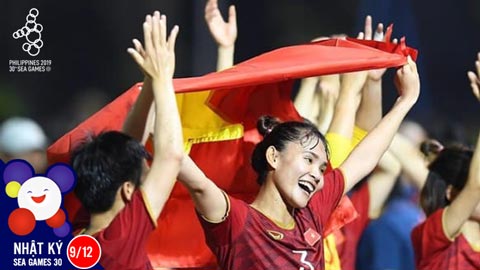 Nhật ký SEA Games 9/12: U22 Việt Nam nhận quà đặc biệt từ ĐT Nữ 