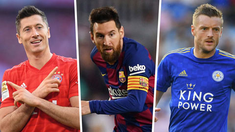 Cuộc đua Chiếc giày vàng 2019/20: Lần đầu vào top 10 của Messi