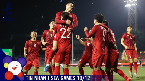 Tin nhanh SEA Games 10/12: 60 năm chờ đợi, U22 Việt Nam quyết tâm giành HCV