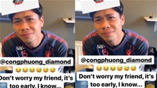 Công Phượng nhăn nhó vì không đoán được câu đố vui của đồng đội tại Bỉ