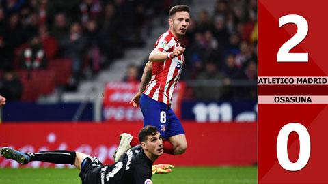 Atletico Madrid 2-0 Osasuna