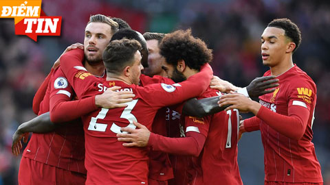 Điểm tin 15/12: Liverpool thiết lập kỷ trong 131 năm tại NHA