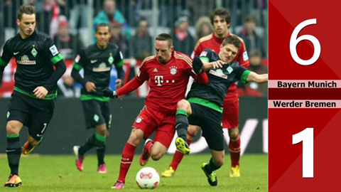 Bayern Munich 6-1 Werder Bremen