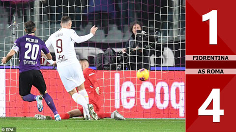 Fiorentina 1-4  Roma