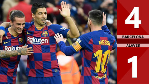 Barcelona 4-1 Alaves