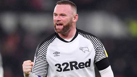 Rooney kiến tạo như mơ trong trận ra mắt Derby County