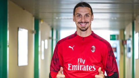 Ibrahimovic tỏa sáng, Milan giành chiến thắng tưng bừng 9-0