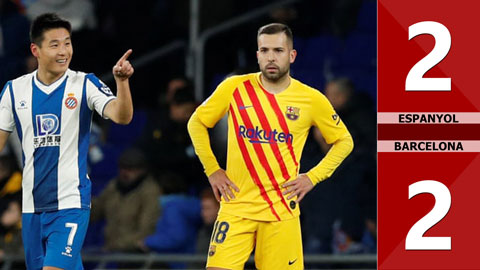 Espanyol 2-2 Barcelona