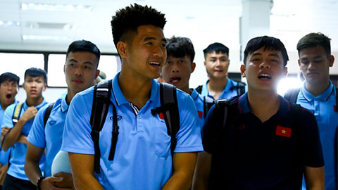 U23 Việt Nam đã tới Buriram, sẵn sàng chinh phục U23 châu Á