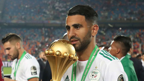 Mahrez nhận giải bàn thắng đẹp nhất châu Phi 2019