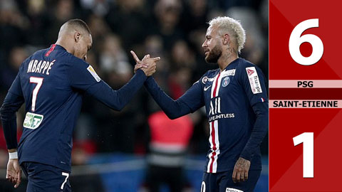 PSG 6-1 Saint-Etienne