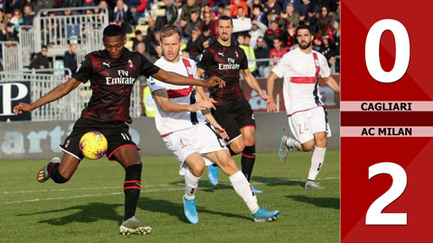 Cagliari 0-2 AC Milan