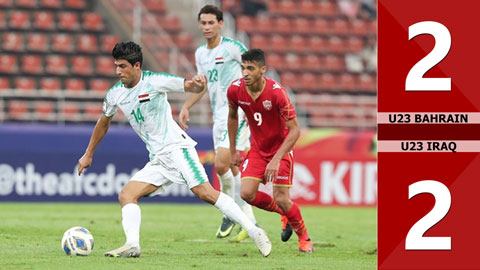 U23 Bahrain 2-2 U23 Iraq