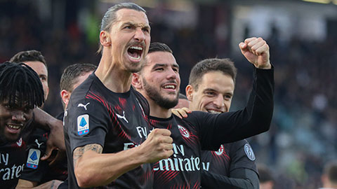Ibrahimovic ghi bàn thắng đầu tiên cho AC Milan
