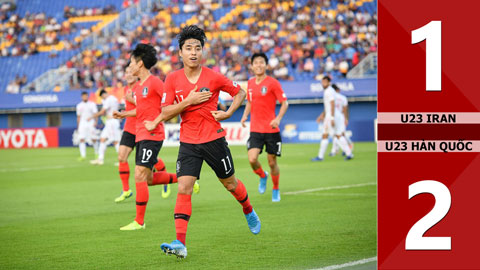 U23 Iran 1-2 U23 Hàn Quốc