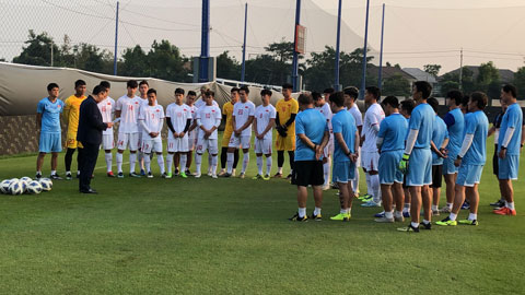 Quang Hải, Thanh Thịnh đọc thư Thủ tướng gửi động viên đội tuyển U23 Việt Nam