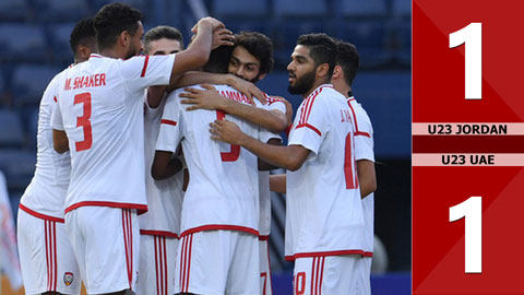 U23 Jordan 1-1 U23 UAE