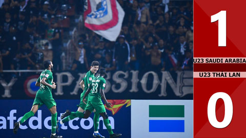 U23 Saudi Arabia 1-0 U23 Thái Lan