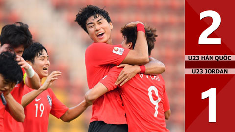 U23 Hàn Quốc 2-1 U23 Jordan