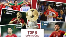 Điểm mặt Top 5 đề cử Quả Bóng Vàng Việt Nam 2019