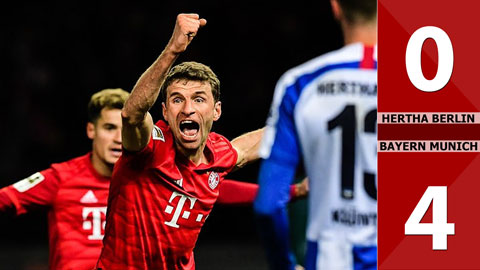  Hertha Berlin 0-4 Bayern Munich