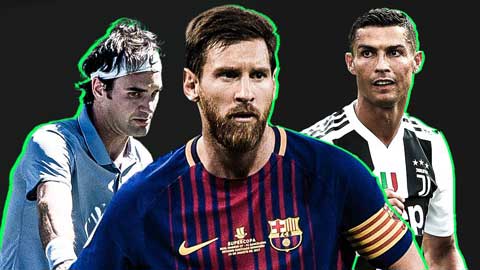 Top 10 VĐV thu nhập cao nhất thế giới năm 2019: Ronaldo ngay sau Messi